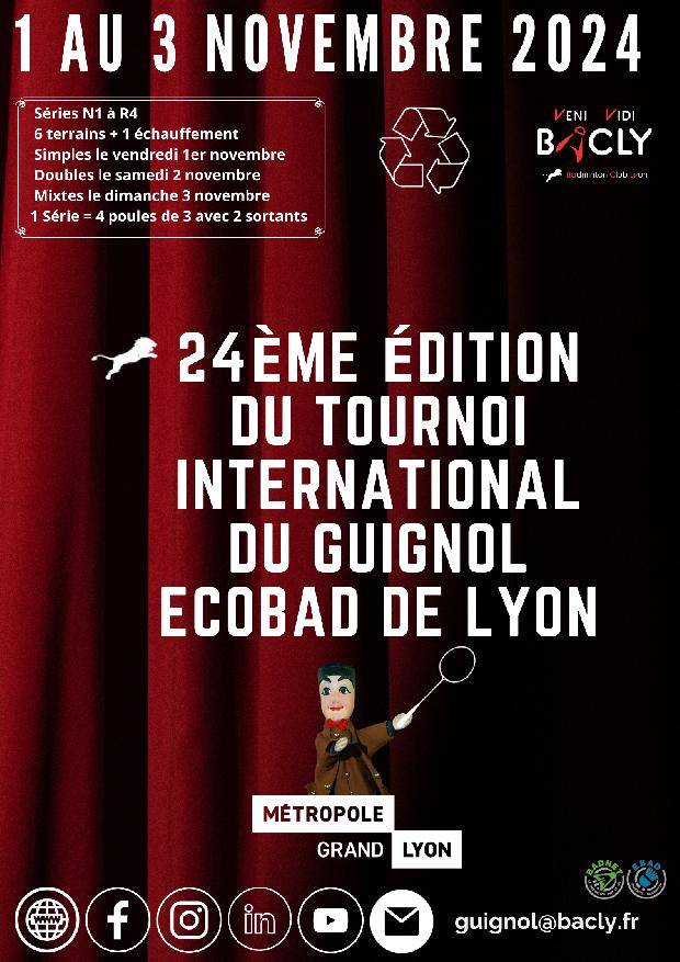 24ème édition Internationale du Guignol EcoBad de Lyon